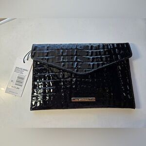 Brahmin envelope clutch black